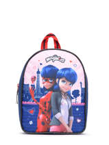 1 Compartment  Backpack Miraculous Red special power 658