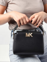 Leather Karlie Crossbody Bag Michael kors Black karlie - F1GCDC5L-vue-porte