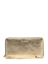 Leather Charlotte Wallet Paul marius Gold vintage CHARLOTT