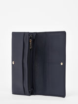 Longchamp Le foulonn� Wallet Blue-vue-porte