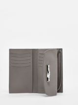Longchamp Roseau Wallet Gray-vue-porte