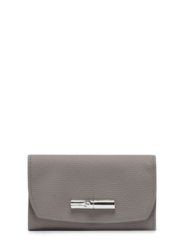 Longchamp Roseau Wallet Gray