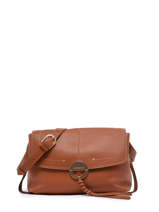 Smooth Leather Othilia Crossbody Bag Vanessa bruno Brown othilia 33V40813