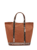 Medium Tote Bag Le Cabas Sequins Vanessa bruno Brown cabas 1V40413