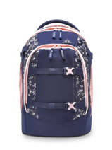 Backpack 2 Compartments Satch Blue pack SIN2