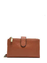 Wallet With Coin Purse Soft Mandoline Brown soft 195