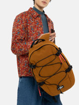 Backpack Eastpak Brown core series K34F-vue-porte