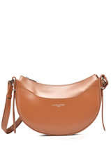 Hobo Bag Suave Ace Leather Lancaster Beige suave ace 28