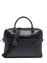 Business Bag Lancaster Black soft vintage homme 31