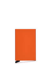 Porte-cartes Aluminium Secrid Orange alu 00C