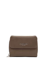 Compact Zip Wallet Classic Miniprix Brown grained H6012