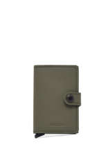 Card Holder Matte Leather Secrid matte MM