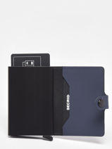 Card Holder Leather Secrid metal MM-vue-porte