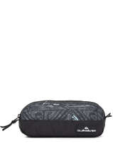 Pencil Case 2 Compartments Quiksilver Black youth access QBAA3028
