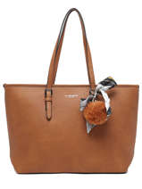 A4 Size  Shoulder Bag Grained Miniprix Brown grained 1