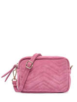 Crossbody Bag Velvet Suede Milano Pink velvet VE19111G