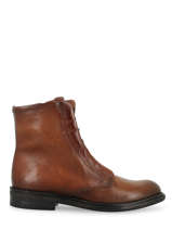 Boots In Leather Mjus Brown women M56204