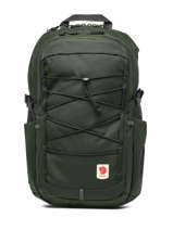 2-compartment Backpack With 15" Laptop Sleeve Fjallraven Green skule 23346