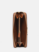 Leather Dryden Wallet Lauren ralph lauren Blue dryden 32871779-vue-porte