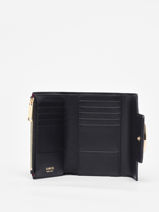 Portefeuille Compact Roxane Cuir Lancel Noir roxane A12078-vue-porte