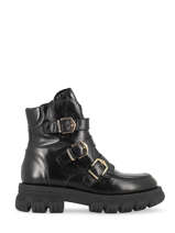 Boots In Leather Semerdjian Black women E666E4