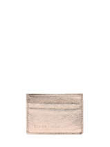 Card Holder Leather Etrier Gold etincelle irisee EETI011