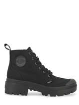 Boots Pallabase Twill Palladium Noir accessoires 96907008