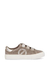 Arcade Straps Side Sneakers In Leather No name Beige women GEGC04HA