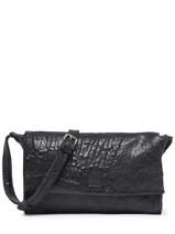 Crossbody Bag Natural Leather Biba Black natural CHR3L