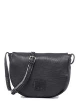 Crossbody Bag Natural Leather Biba Black natural CHR7L