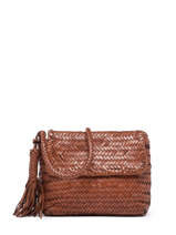 Crossbody Bag Heritage Leather Biba Brown heritage PER6L