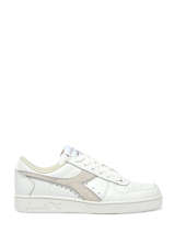 Magic Sneakers In Leather Diadora White women 91202050