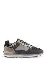 Leather Seoul Sneakers Hoff Gray women 22202007