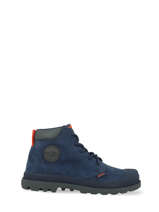 Pampa Hi Cuff Wp Boots Palladium Blue kids 57216425