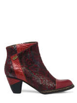 Alizee Heeled Boots Laura vita Red women ALIZE068