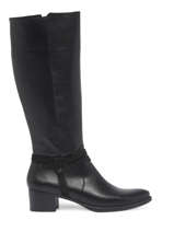 Boots Alegria In Leather Dorking Black women D8272