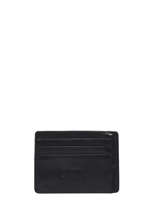 Porte Cartes Leather Basilic pepper Black traveler BTRA95