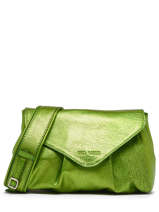 Small Leather Suzon Crossbody Bag Paul marius Green vintage M