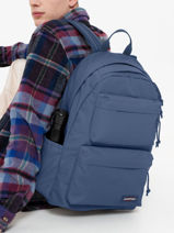 1 Compartment  Backpack  With 13" Laptop Sleeve Eastpak Blue double casual EK0A5B7Y-vue-porte