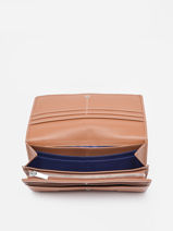 Leather Continental Wallet Romy Le tanneur Brown romy TROM3301-vue-porte