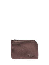 Coin Purse Leather Etincelle Iris�e Etrier Brown etincelle irisee EETI811