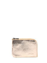 Porte-monnaie Etincelle Iris�e Cuir Etrier Or etincelle irisee EETI811