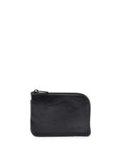 Coin Purse Leather Etincelle Iris�e Etrier Black etincelle irisee EETI811