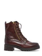 Boots In Leather Gabor Brown women 55