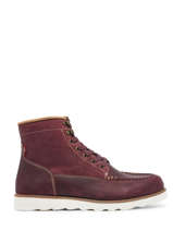 Boots Darrow Mocc En Cuir Levi