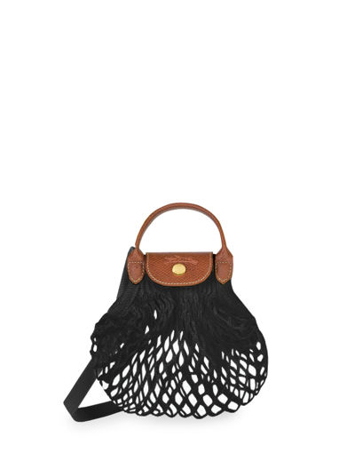 Longchamp Le pliage filet Clutches Beige