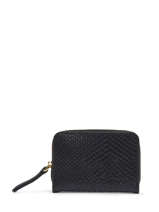 Coin Purse Leather Nat et nin Black vintage PIA