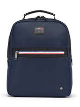 Backpack Ruckfield Blue french ruby club FRC02-vue-porte