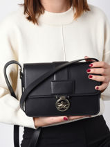 Longchamp Box-trot Messenger bag Black-vue-porte