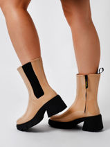 Chelsea Boots De Pluie Ciana Lemon jelly Beige women 10020158-vue-porte